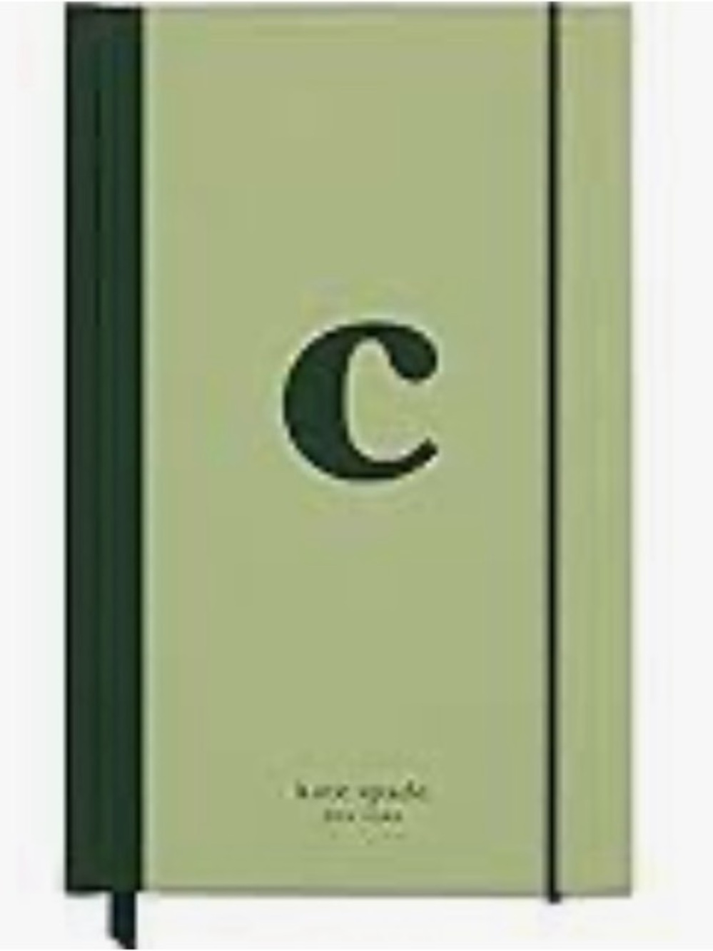 Kate Spade New York Sage Green Just Mine Bookcloth C Monogram Journal